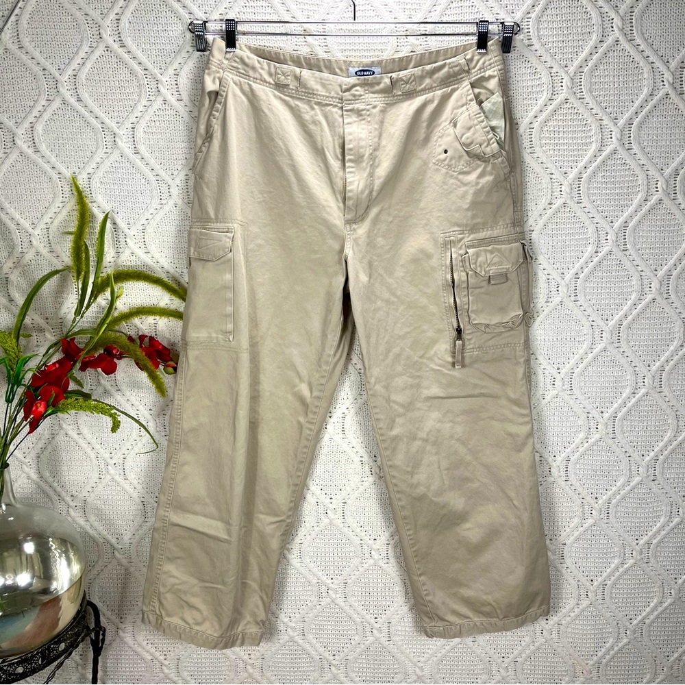 VTG‎ OLD NAVY | Y2K  Cargo Men's Pants Khaki W39 L32